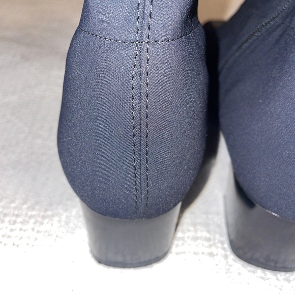 Mephisto Ankle Boots Women’s Size 6.5 B Black Stretch Block Heel Booties - Picture 12 of 12